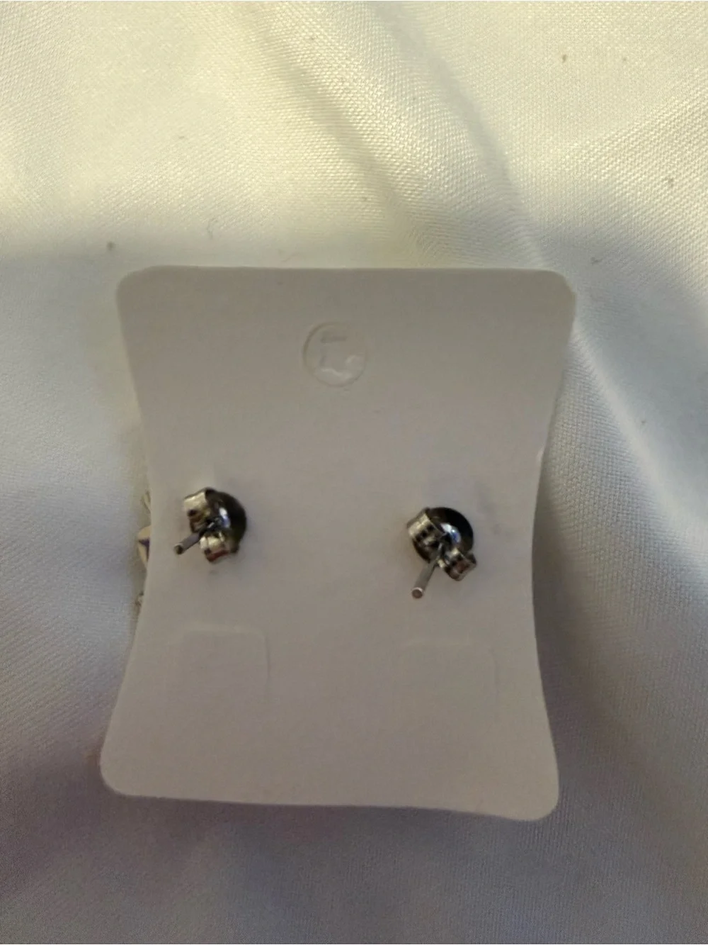 cursive monogram UK initial stud earrings